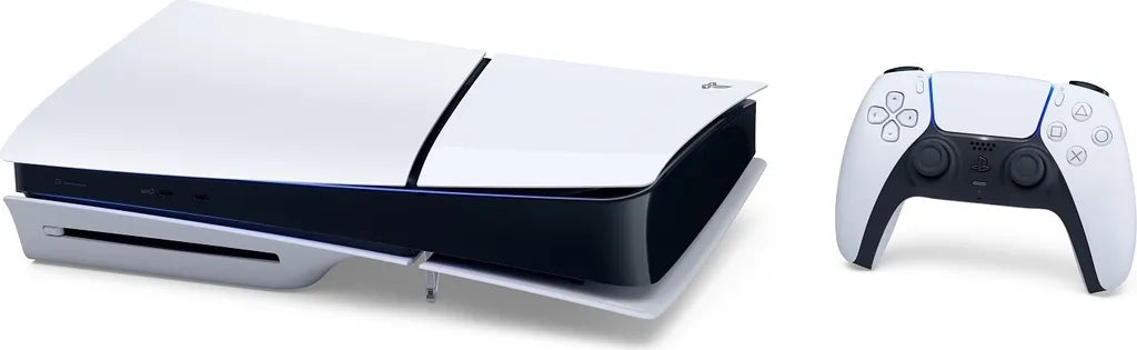 Sony PlayStation 5 Slim Disk Edition – Spielkonsole 1TB SSD, 4K, 120fps, Schwarz/Weiß