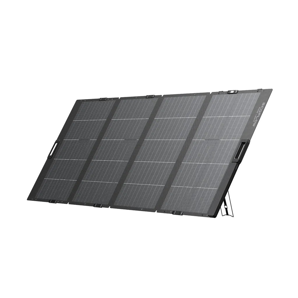 EcoFlow 400W Leichtes Tragbares Solarpanel | Bifaziales Design | N-Typ Solarzelle | IP68