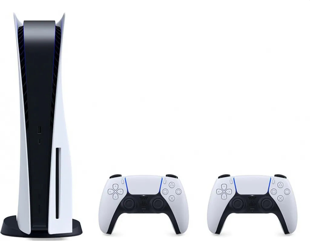 Sony PlayStation 5 Disk Edition Bundle – Spielkonsole 825GB SSD, 4K Blu-Ray, 120fps + 2x DualSense